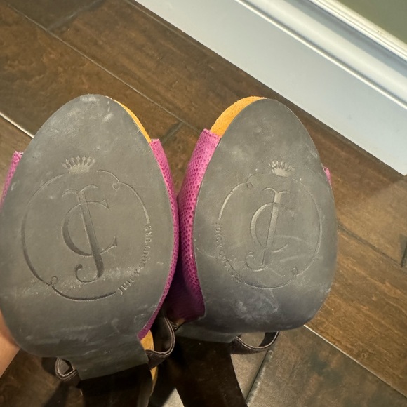 Juicy couture leather sandals - Picture 9 of 10